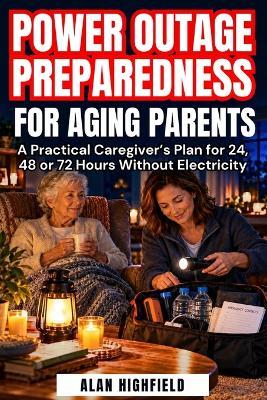 Power Outage Preparedness For Aging Parents: Your 72 Hours Essential Caregiver's Plan for Medical Needs, Extreme Temperatures, Emergency Communication, Food, Water, Evacuation & Extended Blackouts - Alan Highfield - cover