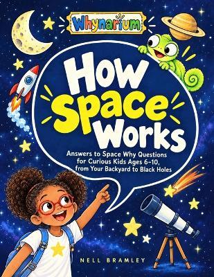 How Space Works: Answers to Space Why Questions for Curious Kids Ages 6-10, from Your Backyard to Black Holes - Nell Bramley - cover