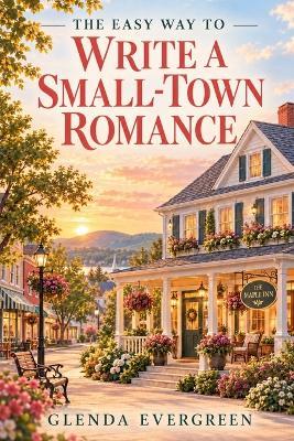 The Easy Way To Write A Small-Town Romance - Glenda Evergreen - cover