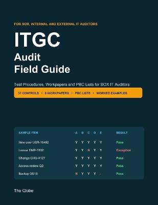 ITGC Audit Field Guide: Test Procedures, Workpapers and PBC Lists for SOX IT Auditors - The Globe - cover