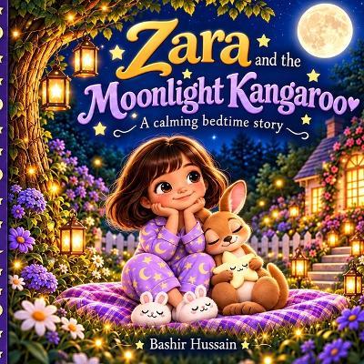 Zara and the Moonlight Kangaroo: A Calming Bedtime Story - Bashir Hussain - cover