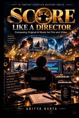 Score Like a Director: Composing Original AI Music for Film and Video - Aditya Gupta - cover