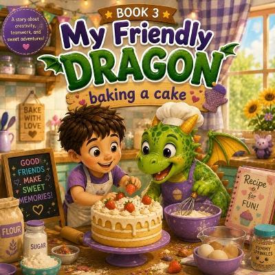 My Friendly Dragon Camping - Bianca Steyn - cover
