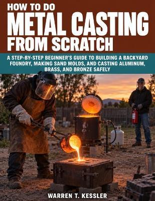 How To Do Metal Casting From Scratch: A Step-by-Step Beginner's Guide to Building a Backyard Foundry, Making Sand Molds, and Casting Aluminum, Brass, and Bronze Safely - Warren T Kessler - cover