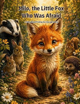Milo, the Little Fox Who Was Afraid: A Story About Finding the Courage to Try - Alias Art - cover