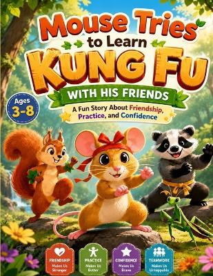 Mouse Tries to Learn Kung Fu with His Friends: A Fun Story About Friendship, Practice, and Confidence - Mohd Ismail - cover