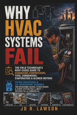 Why HVAC Systems Fail: The Field Technician's Root-Cause Guide to Diagnosing Compressors, TXVs, Condensers, Evaporators & Blower Motors - Jd R Lawson - cover