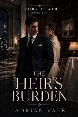 The Heir's Burden: A Slow Burn Billionaire Romance with an Art Consultant, Family Secrets, and Quiet Luxury Tension - Adrian Vale - cover