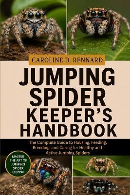 Jumping Spider Keeper's Handbook: The Complete Guide to Housing, Feeding, Breeding, and Caring for Healthy and Active Jumping Spiders - Caroline D Rennard - cover