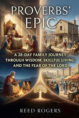 Proverbs' Epic: A 28-Day Family Journey Through Wisdom, Skillful Living, and the Fear of the Lord - Reed Rogers - cover