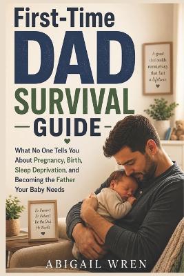 First-Time Dad Survival Guide: What No One Tells You About Pregnancy, Birth, Sleep Deprivation, and Becoming the Father Your Baby Needs - Abigail Wren - cover