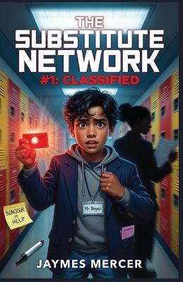 The Substitute Network #1: Classified: A Middle School Spy Novel - Jaymes Mercer - cover