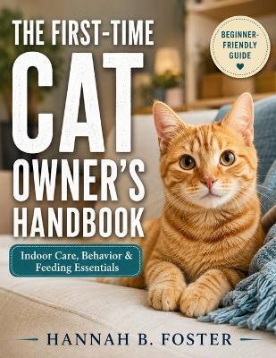The First-Time Cat Owner's Handbook: Indoor Care, Behavior & Feeding Essentials - Hannah B Foster - cover