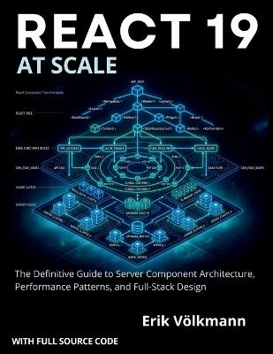 REACT 19 at Scale: The Definitive Guide to Server Component Architecture, Performance Patterns, and Full-stack Designs (with full source code) - Erik Volkmann - cover