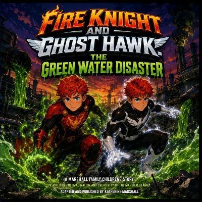 Fire Knight and Ghost Hawk: The Green Water Disaster - Katherine Marshall - cover