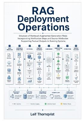 RAG Deployment Operations: Structure of retrieval augmented generation flows incorporating verification steps and source attribution supporting factual outputs in running systems - Leif Thornqvist - cover