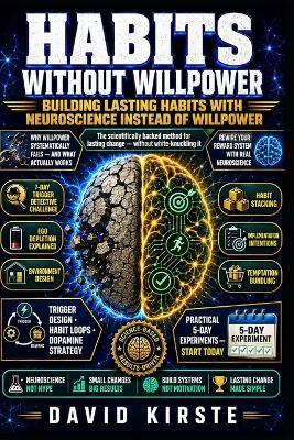 Habits Without Willpower: Use Habit Loops, Environment Design, and Micro-Habits to Build Routines That Stick - No Discipline, No Self-Battles, No Relapse Spiral - David Kirste - cover