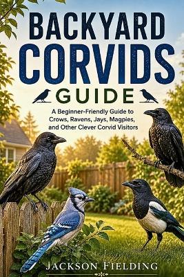 Backyard Corvids Guide: A Beginner-Friendly Guide to Crows, Ravens, Jays, Magpies, and Other Clever Corvid Visitors - Jackson Fielding - cover
