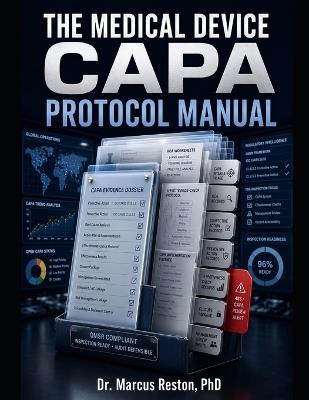 The Medical Device CAPA Protocol Manual: Build an Audit-Defensible Corrective and Preventive Action System - Root-Cause Tools, Effectiveness-Check Design, and Closure Records to Survive FDA Inspection Under the QMSR - Marcus Reston - cover