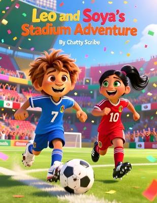 Leo and Soya's: A Children's Soccer Story About Friendship, Teamwork, Travel, and Following Your Dreams - Chatty Scribe - cover