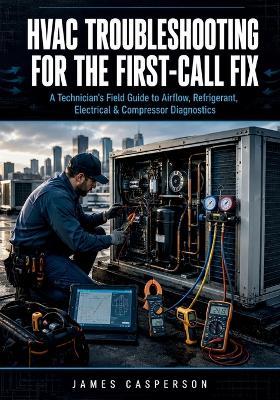 HVAC Troubleshooting for the First-Call Fix: A Technician's Field Guide to Airflow, Refrigerant, Electrical & Compressor Diagnostics - James Casperson - cover
