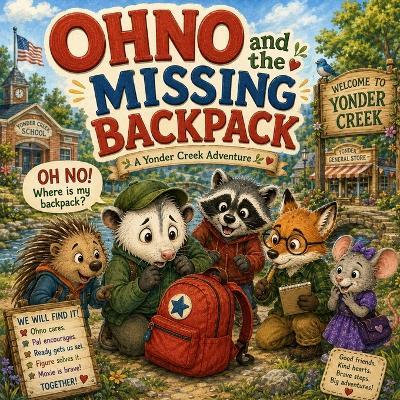 Ohno and the Missing Backpack: A Yonder Creek Adventure - Cheryl A McKenzie - cover