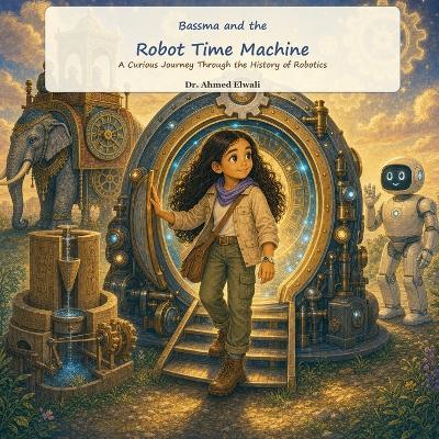 Bassma and the Robot Time Machine: A Curious Journey Through the History of Robotics - Ahmed Elwali - cover