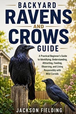 Backyard Ravens and Crows Guide: A Practical Beginner's Guide to Identifying, Understanding, Attracting, Feeding, Observing, and Living Responsibly with Wild Corvids - Jackson Fielding - cover