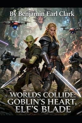Worlds collide.: Goblin's hart, Elf's blade - Benjamin Earl Clark - cover