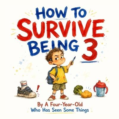 How to Survive Being 3: By A Four-Year-Old Who Has Seen Some Things - Jonathan Grimes - cover