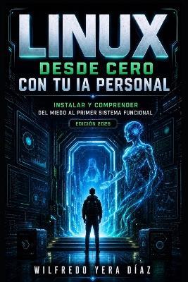 Linux desde cero con tu IA personal: Instalar y comprender: del miedo al primer sistema funcional - Wilfredo Yera Diaz - cover