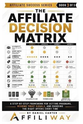 The Affiliate Decision Matrix: A Step-by-Step Framework for Vetting Programs, Reading Trust Signals, and Choosing the Right Offers Every Time - Daniel Carter - cover