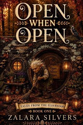 Open When Open: A Cozy Fantasy Novel - Zalara Silvers - cover