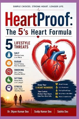 HeartProof: The 5's Heart Formula - Sudip Kumar Das,Sabita Das,Dipan Kumar Das - cover