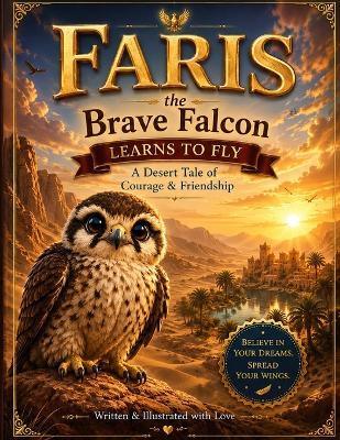 Faris the Brave Falcon: Learns to Fly: A Desert Tale of Courage and Friendship - Muhammad Umar Amin - cover