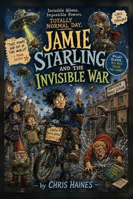 Jamie Starling and the Invisible War - Christopher Haines - cover