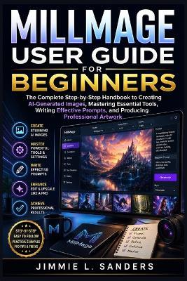 Millmage User Guide for Beginners: The Complete Step-by-Step Handbook to Creating AI-Generated Images, Mastering Essential Tools, Writing Effective Prompts, and Producing Professional Artwork - Jimmie L Sanders - cover