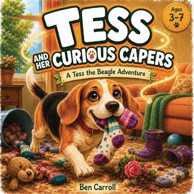 Tess and Her Curious Capers: A Tess the Beagle Adventure A Rhyming Picture Book About Curiosity, Kindness, Dogs and Learning Ages 3-7 - Benjamin Carroll - cover