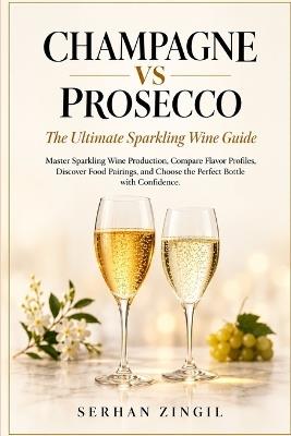 CHAMPAGNE VS PROSECCO - The Ultimate Sparkling Wine Guide: Master Sparkling Wine Production, Compare Flavor Profiles, Discover Food Pairings, and Choose the Perfect Bottle with Confidence. - Serhan Zingil - cover