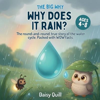 Why Does It Rain?: The round-and-round, true story of the water cycle. Packed with WOW facts. - Daisy Quill - cover