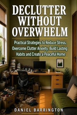 Declutter Without Overwhelm: Practical Strategies to Reduce Stress, Overcome Clutter Anxiety, Build Lasting Habits and Create a Peaceful Home - Daniel Barrington - cover