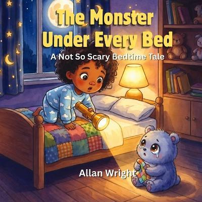The Monster Under Every Bed: A Not So Scary Bedtime Tale - Allan Wright - cover