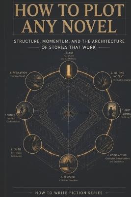 How to Plot Any Novel: Structure, Momentum, and the Architecture of Stories That Work - Phantom Writers Club - cover