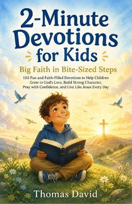 2-Minute Devotions for Kids: Big Faith in Bite-Sized Steps - Thomas David - cover