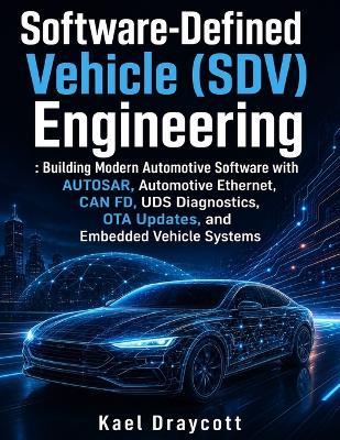 Software-Defined Vehicle (SDV) Engineering: Building Modern Automotive Software with AUTOSAR, Automotive Ethernet, CAN FD, UDS Diagnostics, OTA Updates, and Embedded Vehicle Systems - Kael Draycott - cover