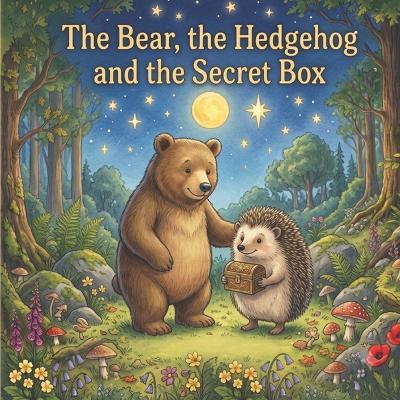 The Bear, the Hedgehog and the Secret Box: A Sweet Bedtime Story for Toddlers About Friendship, Kindness, and Big Discoveries - Maia Richards - cover