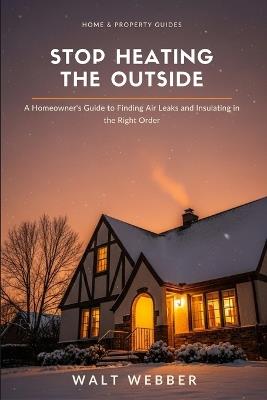 Stop Heating the Outside: A Homeowner's Guide to Finding Air Leaks, Insulating in the Right Order, and Cutting Your Energy Bills Without Wasting Money on the Wrong Fix - Walt Webber - cover
