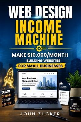 Web Design Income Machine: Make $10,000/Month Building Websites for Small Businesses - John Zucker - cover