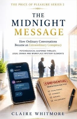 THE MIDNIGHT MESSAGE How Ordinary Conversations Became an Extraordinary Conspiracy: Psychological Suspense Thriller, Legal Drama and Workplace Mystery Elements - Claire Whitmore - cover