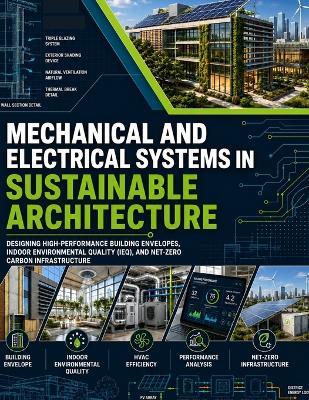 Mechanical and Electrical Systems in Sustainable Architecture: Designing High-Performance Building Envelopes, Indoor Environmental Quality (IEQ), and Net-Zero Carbon Infrastructure - Blake Davey - cover